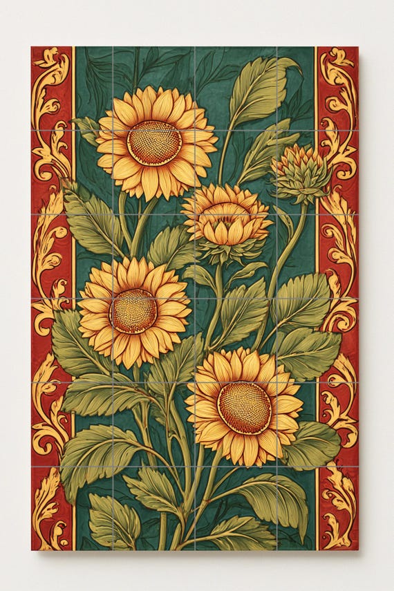 Sinfonía de Girasoles Dorados — vista 3