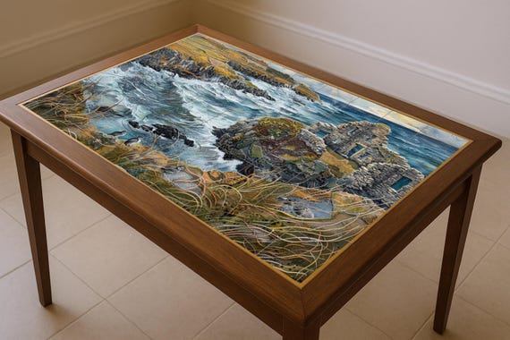 Mural de azulejos de la costa irlandesa — vista 4