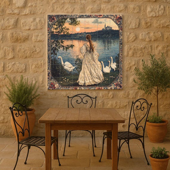 Mural cerámico francés — vista 2