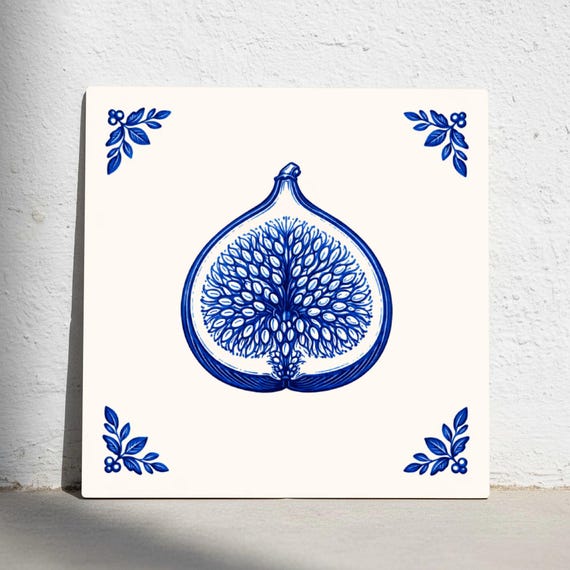 Fig en azul de Delft