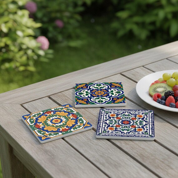 Ornamental con motivos florales — vista 4