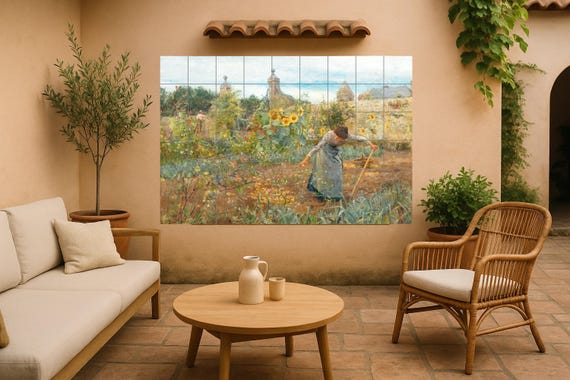 Mural de vida en la granja — vista 2