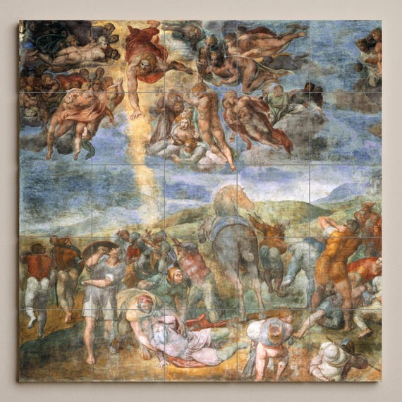 Conversión de San Pablo por Miguel Ángel — vista 2