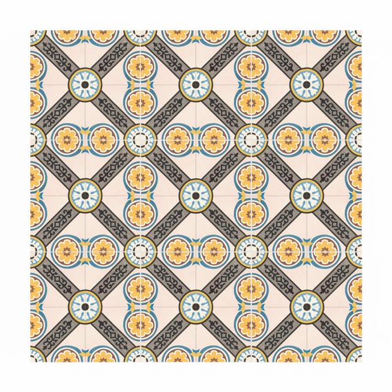 Barcelona — Azulejo decorativo de Cerámicas La Noria