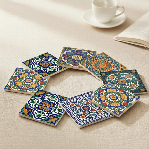 Ornamental con motivos florales