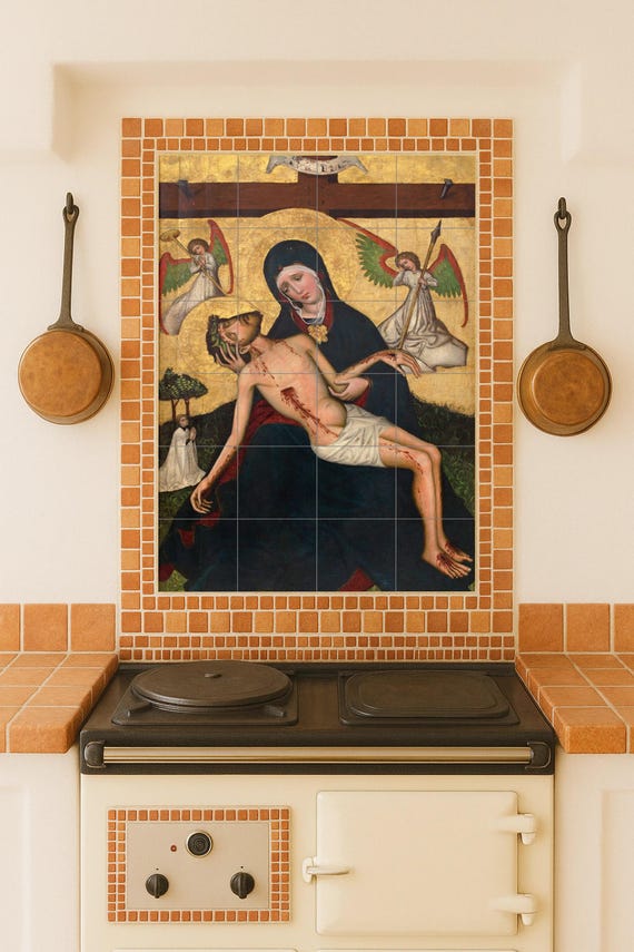 Piedad con ángeles — vista 2