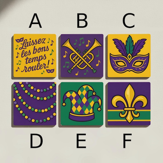 Mardi Gras / Decoración del Carnaval de Nueva Orleans — vista 2