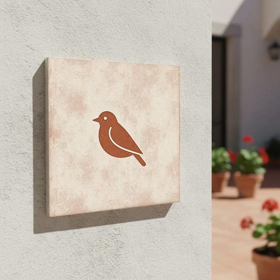 Pájaro minimalista