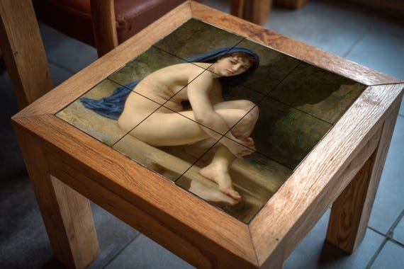 Desnudo Sentado de Bouguereau — vista 4