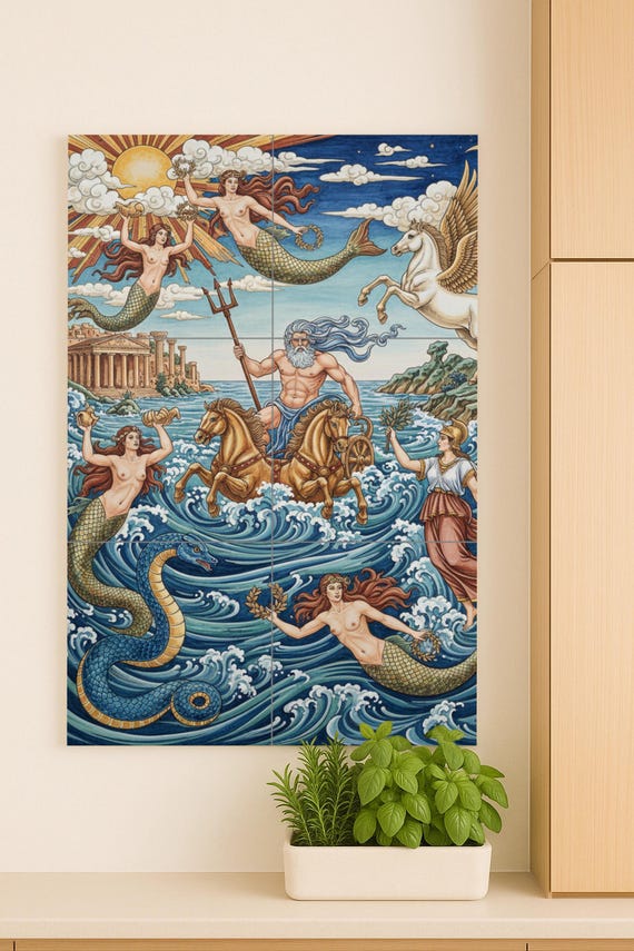 Poseidón y las Ninfas del Mar — vista 3