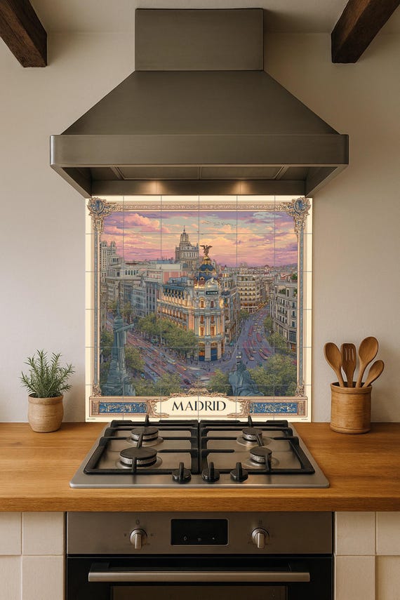 Mural de azulejos de Madrid — vista 4
