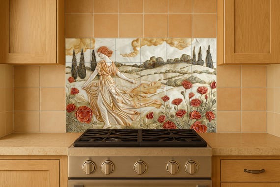 Mural de azulejos de la época romana clásica — vista 4