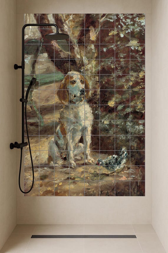 Perro y pájaro — vista 3