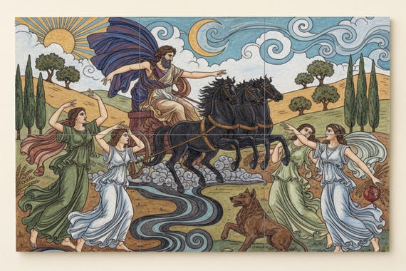 El rapto de Perséfone — vista 4