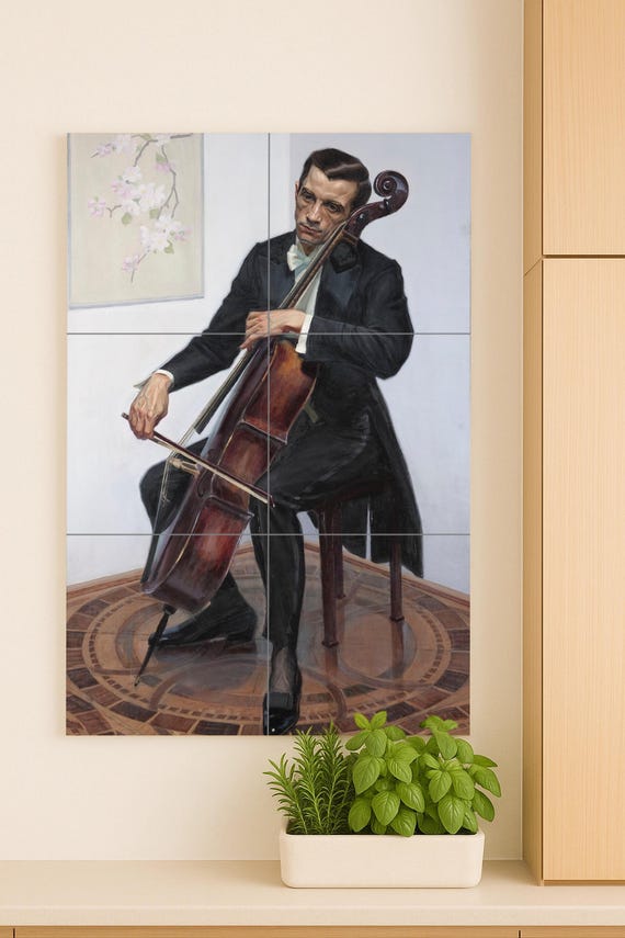 El violonchelista — vista 4