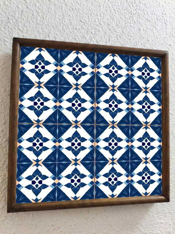 Azul geométrico — vista 3