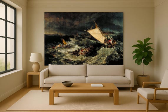 Mural de cerámica La balsa de la Medusa — vista 2