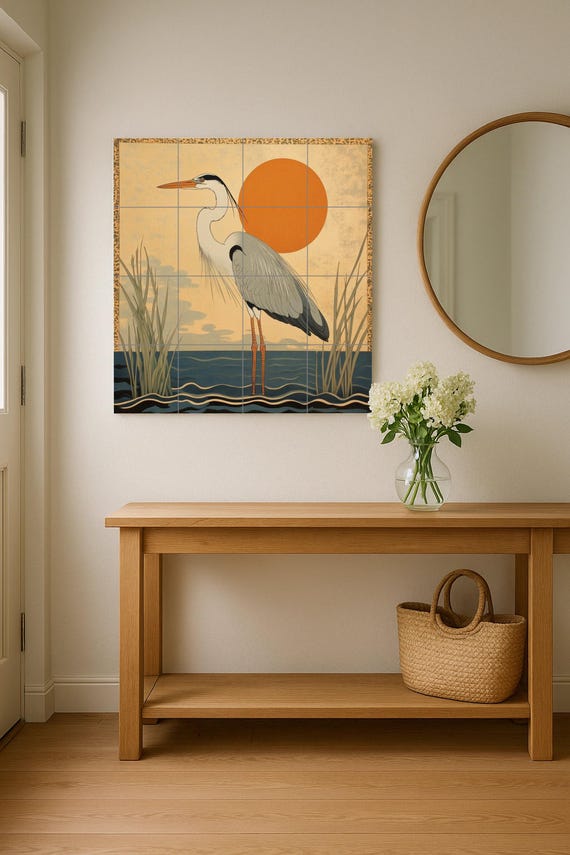 Mural cerámico Golden Horizon — vista 2