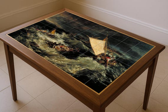 Mural de cerámica La balsa de la Medusa — vista 3