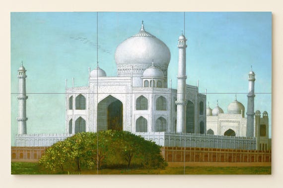 Mural del Taj Mahal — vista 2