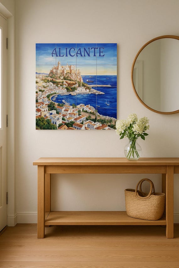 Mural Cerámico de Alicante — Mural cerámico de Cerámicas La Noria