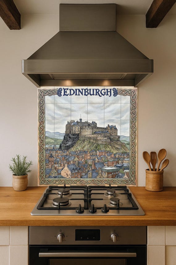 Cuadro del Castillo de Edimburgo