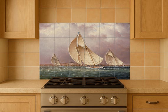 Mural de azulejos de La Gran Regata — Mural cerámico de Cerámicas La Noria