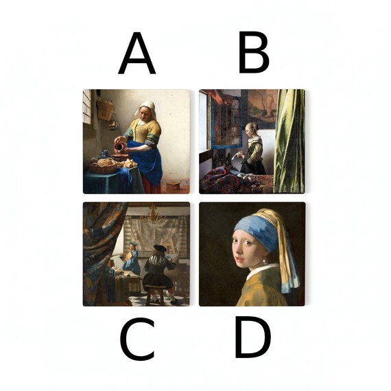 Vermeer Art, decoración de mesa de la Edad de Oro holandesa — vista 2