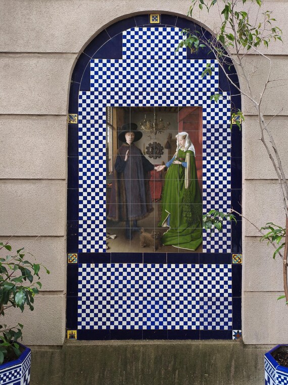 El retrato de Arnolfini de Jan van Eyck — vista 3