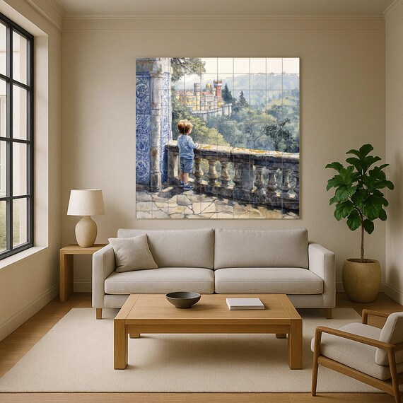 Mural cerámico del Palacio de los Niños — vista 2