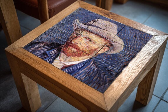 Mural de cerámica "Autorretrato con sombrero de fieltro" — vista 4