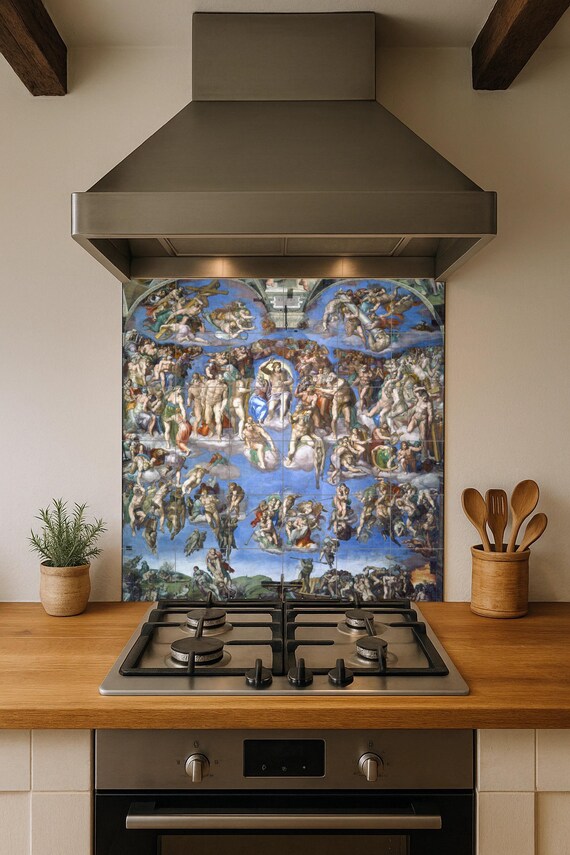 Mural de azulejos del Juicio Final — vista 4