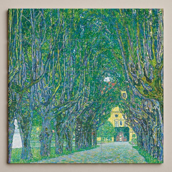 El mural de azulejos de cerámica de la avenida — Mural cerámico de Cerámicas La Noria