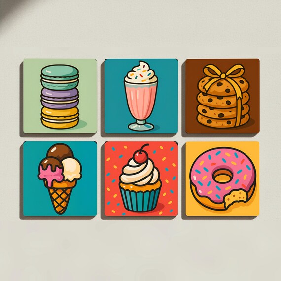 Diseño de dulces dulces / Decoración de cocina divertida — vista 3