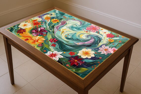 Mural de pared Tropical Bloomstorm — vista 4