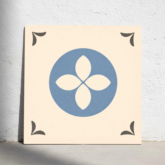 Costa del Sol — Azulejo decorativo de Cerámicas La Noria