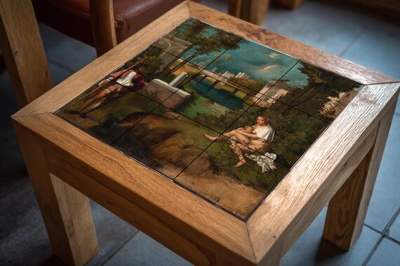 Mural de azulejos La Tempestad de Giorgione — vista 4