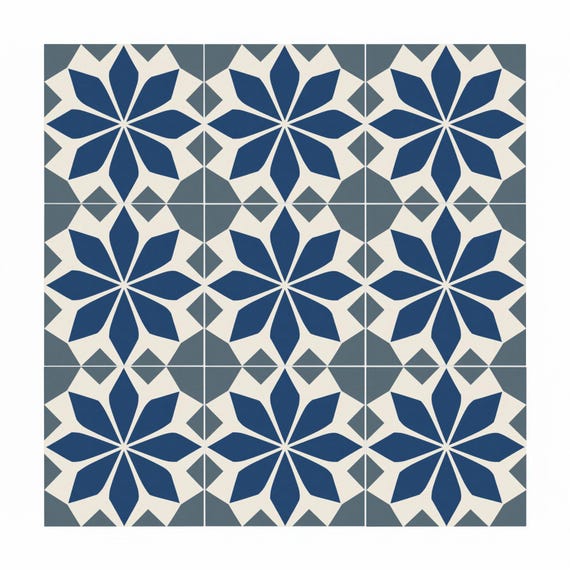Lille floral geométrico — vista 2