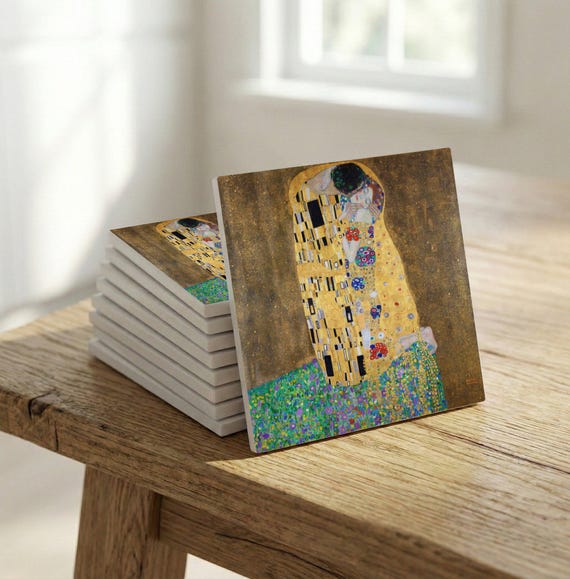 Kiss by Gustav Klimt