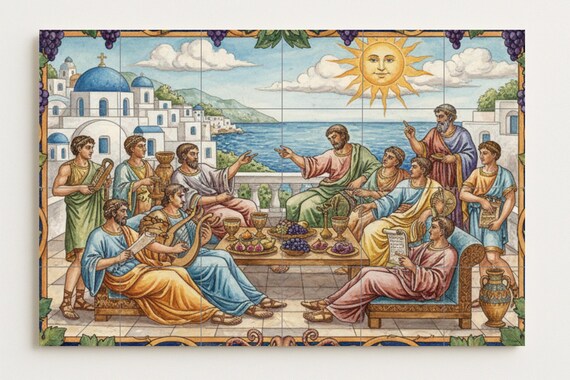 Banquete de los Filósofos — vista 2