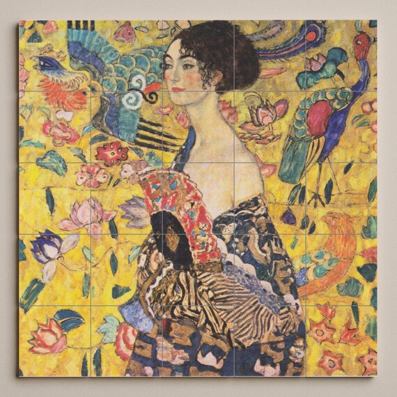 La dama del abanico de Gustav Klimt — vista 2