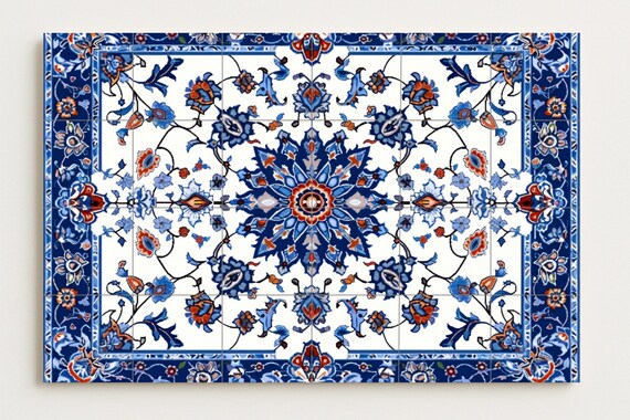 Mural de mosaico de Isfahán — vista 2