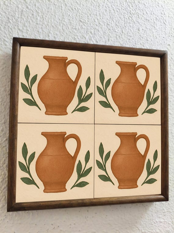 Terracota Jug mediterráneo — vista 4