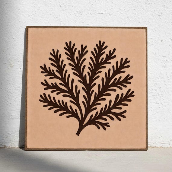 Herb rústico — Azulejo decorativo de Cerámicas La Noria