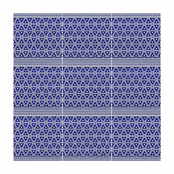 Amalfi azul celosía — vista 2