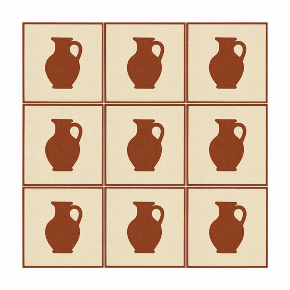 Terracota estilo Jug — vista 3