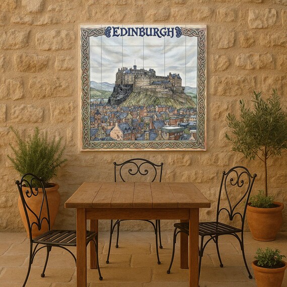 Cuadro del Castillo de Edimburgo — vista 4