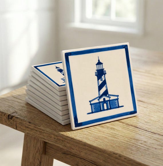 Lighthouse en azul de Delft — vista 3