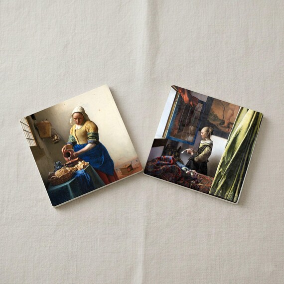 Vermeer Art, decoración de mesa de la Edad de Oro holandesa — vista 3