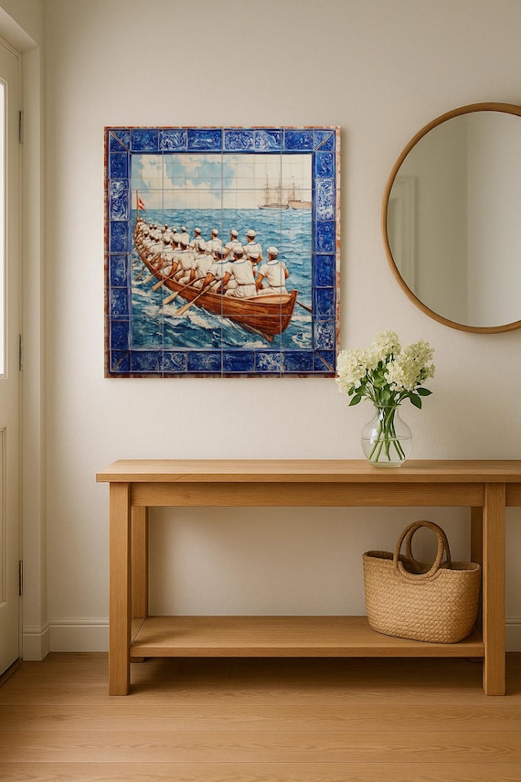 Mural de azulejos portugueses — vista 2